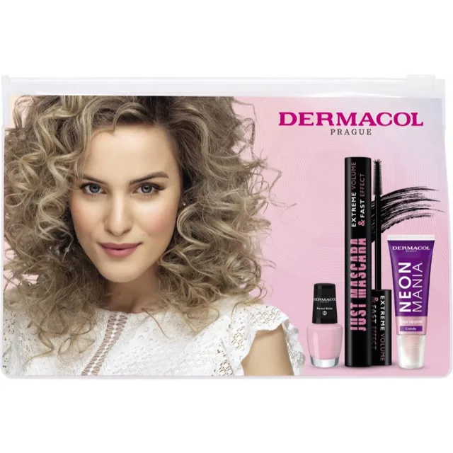 Dermacol Just Mascara Kinkekomplekt täiusliku ilme jaoks Black