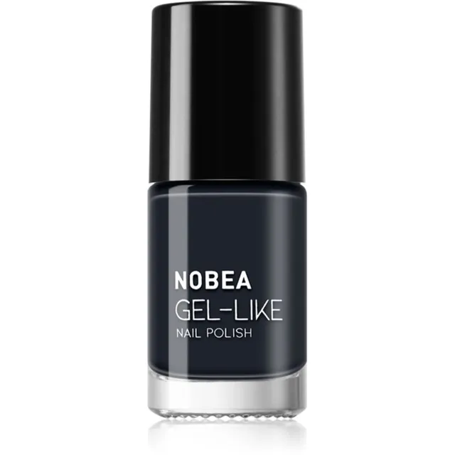 NOBEA Day-to-Day Gel-like Nail Polish Geeliefektiga küünelakk varjund Blue depths #N19 6 ml