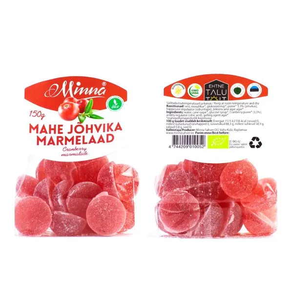 Marmelaad jõhvikas 200g
