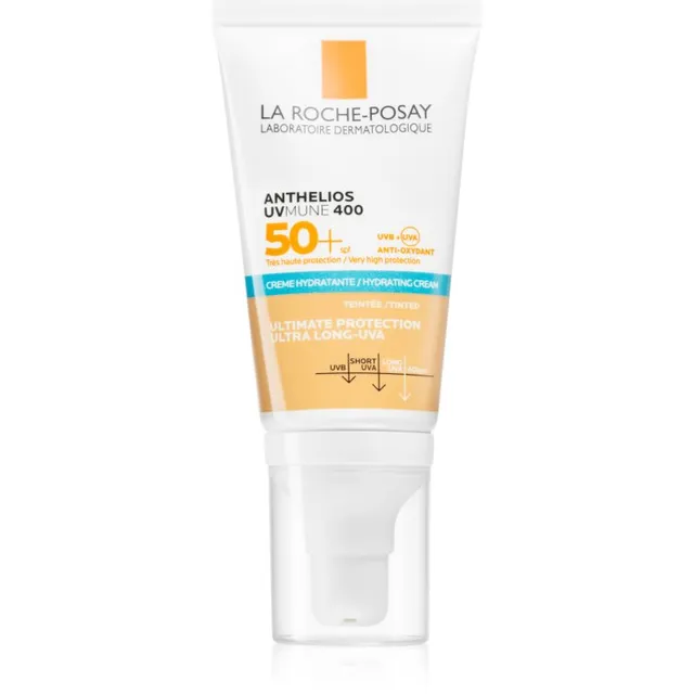 La Roche-Posay Anthelios UVMUNE 400 Tooniv kaitsekreem näole SPF 50+ 50 ml