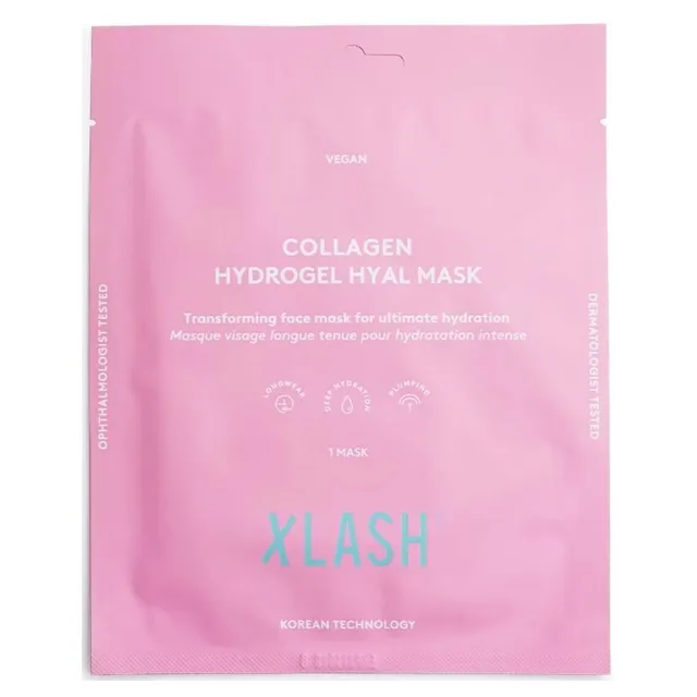 XLASH Collagen Hydrogel Hyal Mask 1pcs