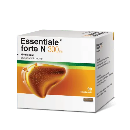 ESSENTIALE FORTE N KÕVAKAPS. 300MG N90