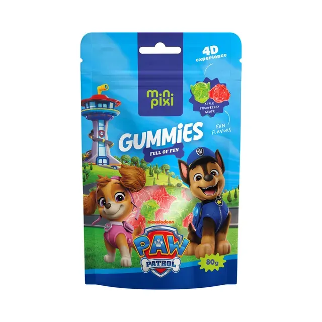Kummikommid Käpapatrull, MINI PIXI, 80g