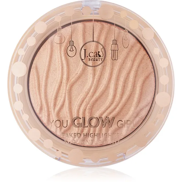 J.Cat Beauty You Glow Girl Küpsetatud esiletõstja varjund 110 Solstice Beam 8.5 g