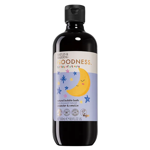 BAYLIS & HARDING Goodness For Kids Lavender & Vanilla Natural Bubble Bath 500ml