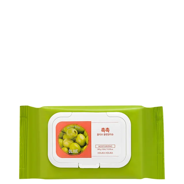 HOLIKA HOLIKA Daily Fresh Olive Cleansing Tissue 60pcs