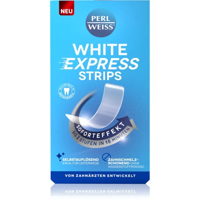 Perl Weiss White Strips Express Valgendusribad 4 tk