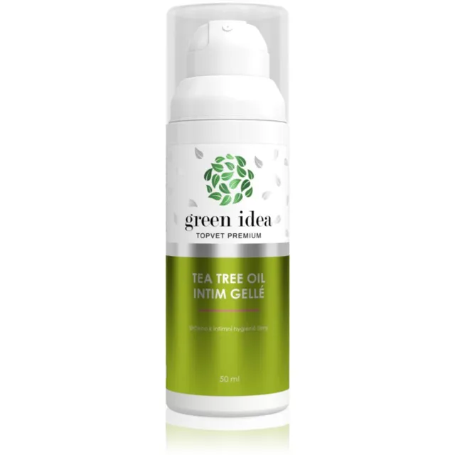 Green Idea Tea Tree Oil Õrn puhastusgeel intiimsetele kehaosadele 50 ml
