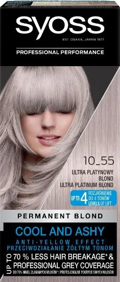 Syoss Color 10-55 ULTRA PLAATINABLOND