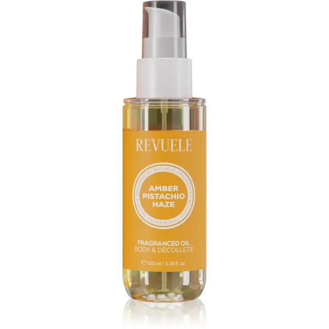 Revuele Amber Pistachio Haze Fragranced Oil parfüümõli kehale 100 ml