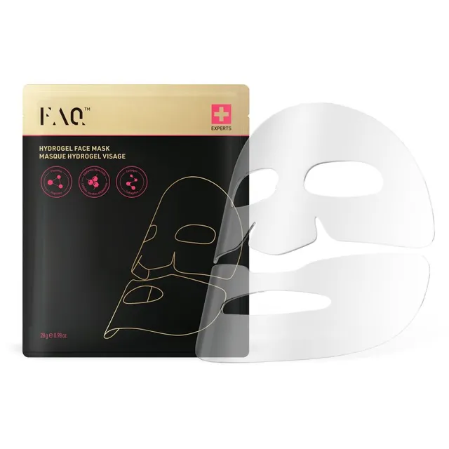 FOREO FAQ™ Glass Skin Collagen Face Mask Hüdrogeelmask nahale siledamaks väljanägemiseks 5 tk