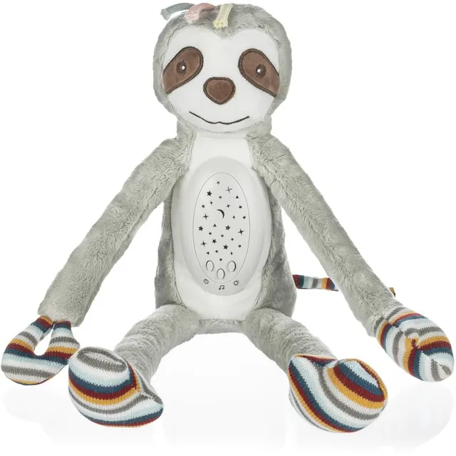 Zopa Plush Sleepy Toy with Projector and Melodies Raccoon projektor meloodiaga 0 m+ 1 tk