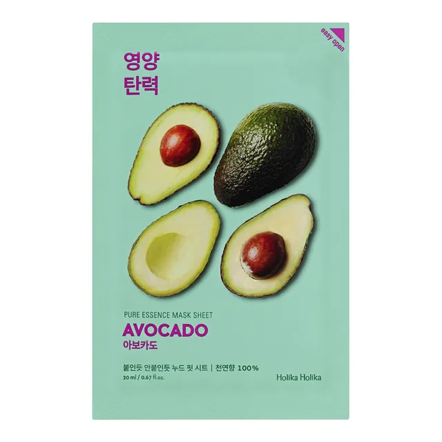 HOLIKA HOLIKA Pure Essence Avocado Sheet Mask 20ml