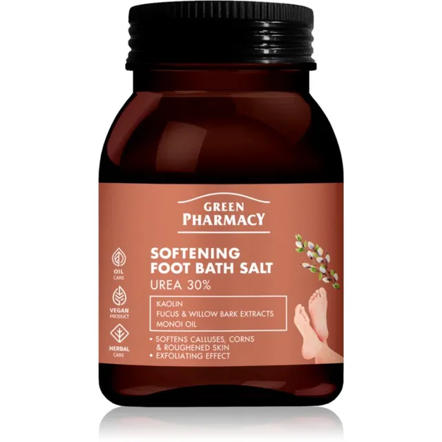 Green Pharmacy Foot Care Softening Foot Bath Salt Vannisoolad jalgadele 400 ml