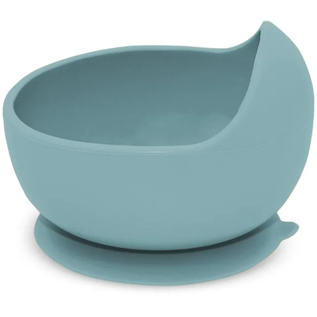 Petite&Mars Take&Match Silicone Bowl kauss iminapaga Frosted Sky 6m+ 1 tk