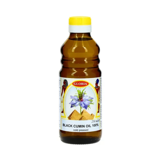 Musta köömne seemneõli, rafineerimata, GLORIA, 250 ml