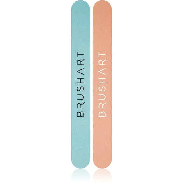 BrushArt Accessories Nail file duo Küüneviilide komplekt varjund Apricot/Minty 2 tk