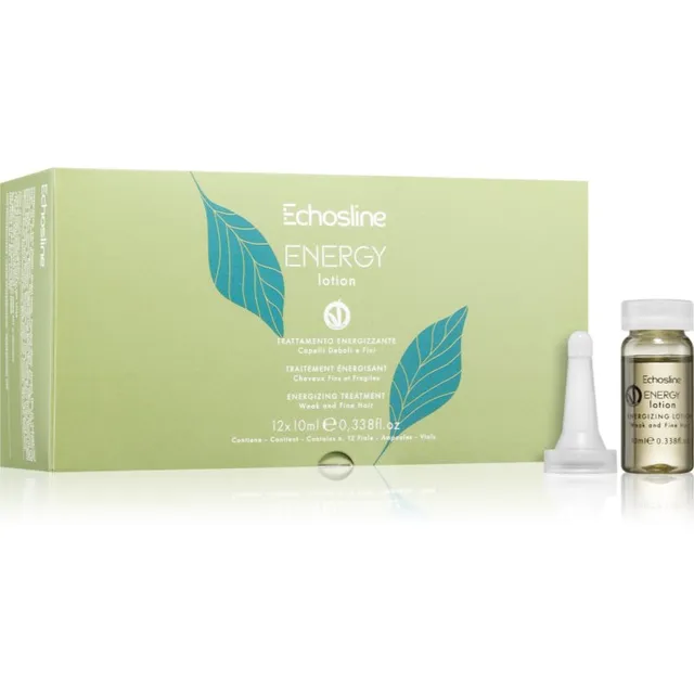 Echosline ENERGY LOTION Ampull juuste väljalangemise raviks 12x10 ml
