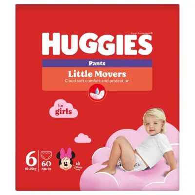 Püksmähkm Huggies girl s6 15-25kg box 60