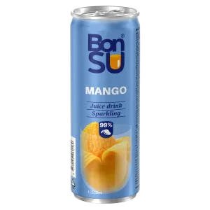 BONSU Gaseeritud mangomahl 99% 330 ml