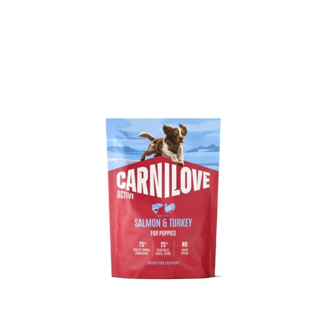 Carnilove Active kuivtoit kutsikale, lõhe/kalkun, 1,5 kg