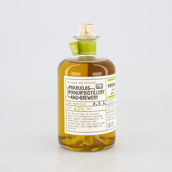 Tüümianiliköör mee ja safraniga 50cl Leedu