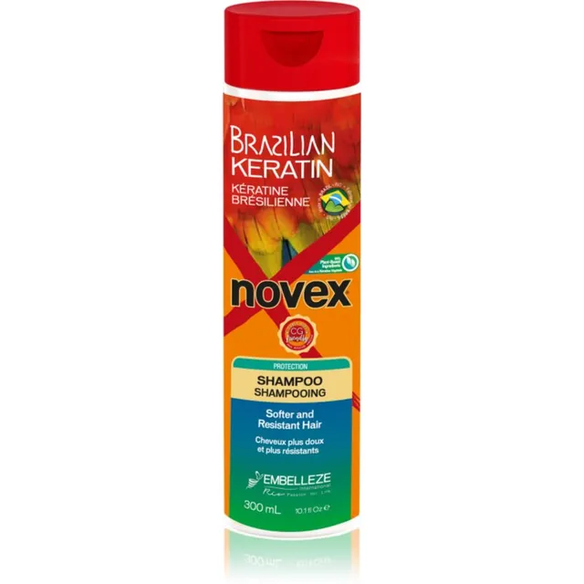 Novex Brazilian Keratin Energiat andev šampoon 300 ml