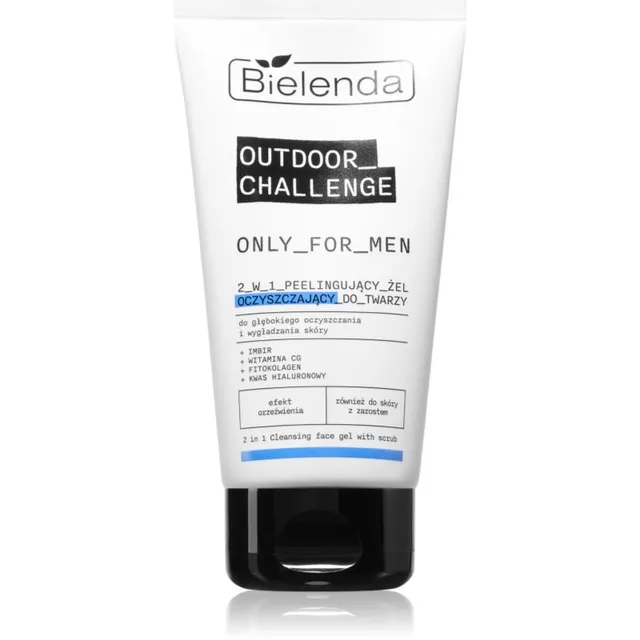Bielenda Only For Men Outdoor Challenge Kooriv puhastusgeel näole 150 g