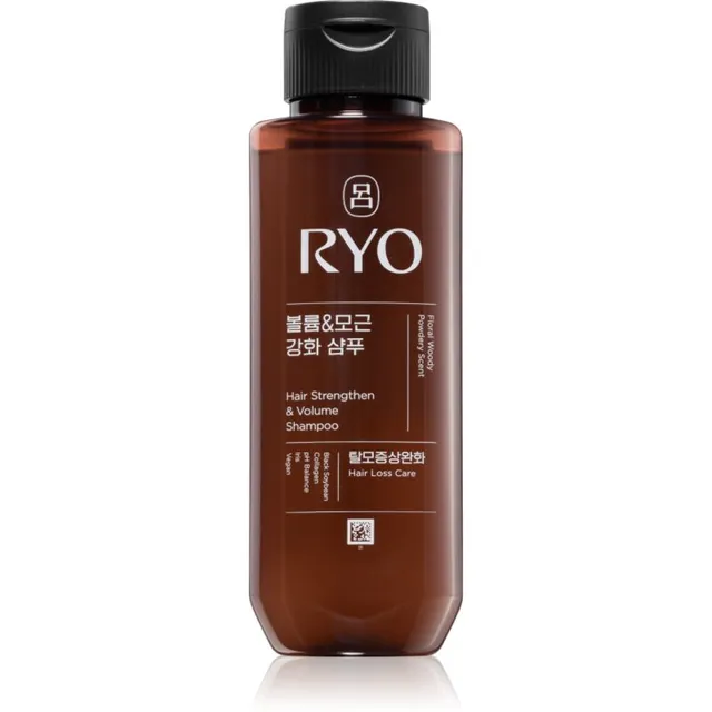 RYO Hair Strengthen & Volume Shampoo Raviv ja tugevdav šampoon juuste kohevuseks 180 ml