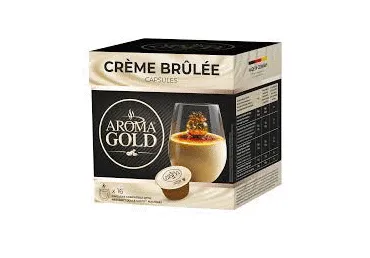 Kohvikaps.AROMA Gold Creme Brulee 16x16g
