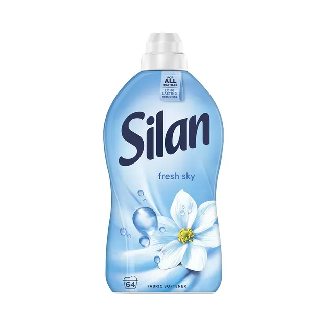 Pesuloputus Classic Fresh Sky 64pk, SILAN, 1,408 l