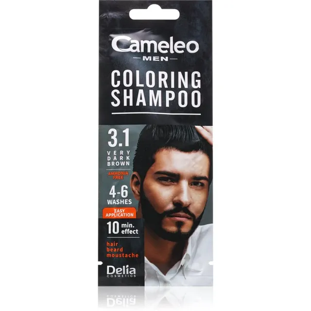 Delia Cosmetics Cameleo Coloring Shampoo Toniseeriv šampoon juustele meestele 15 ml