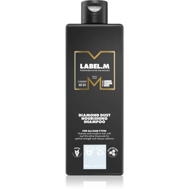 label.m Diamond Dust Puhastav šampoon kõigile juuksetüüpidele 300 ml