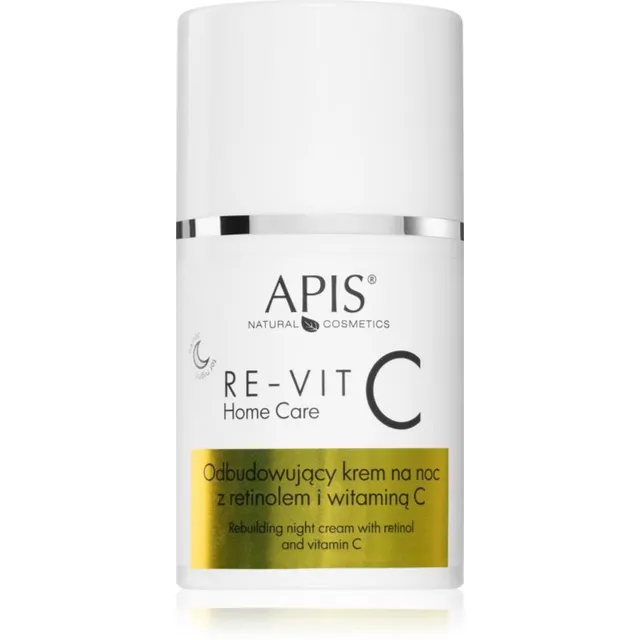Apis Natural Cosmetics Re-Vit C Home Care Niisutav kortsudevastane öökreem 50 ml