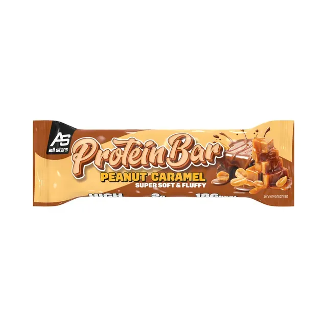 Proteiinibatoon Peanut Caramel, ALL STARS, 50 g
