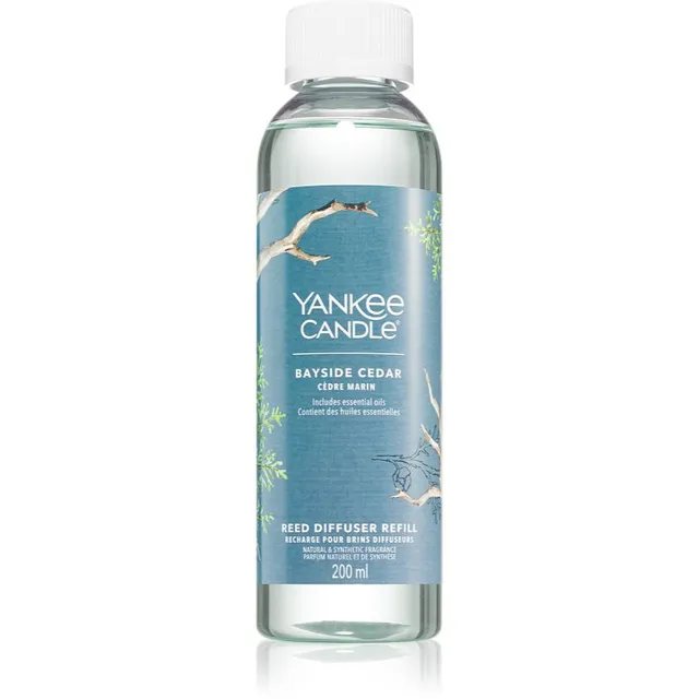 Yankee Candle Bayside Cedar täide aroomihajutitele 200 ml