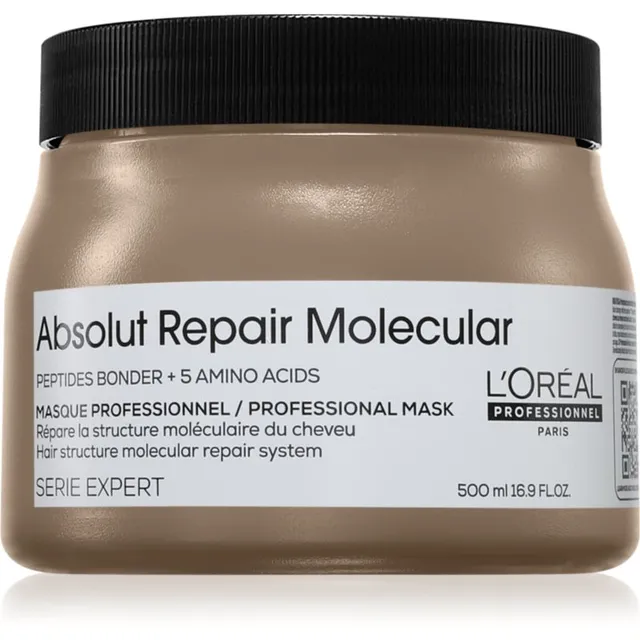 L’Oréal Professionnel Serie Expert Absolut Repair Molecular Sügavalt tugevdav juuksemask 500 ml