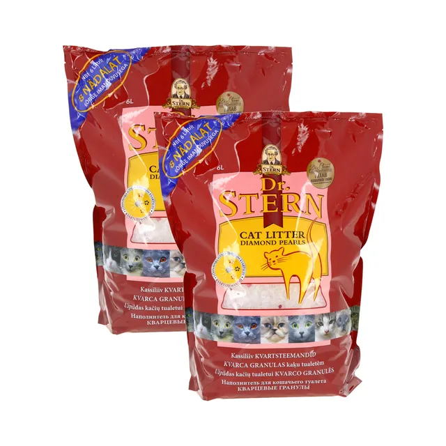 HULGI Kassiliiv kvartsteemandid 2tk, DR.STERN, 2 x 6 L