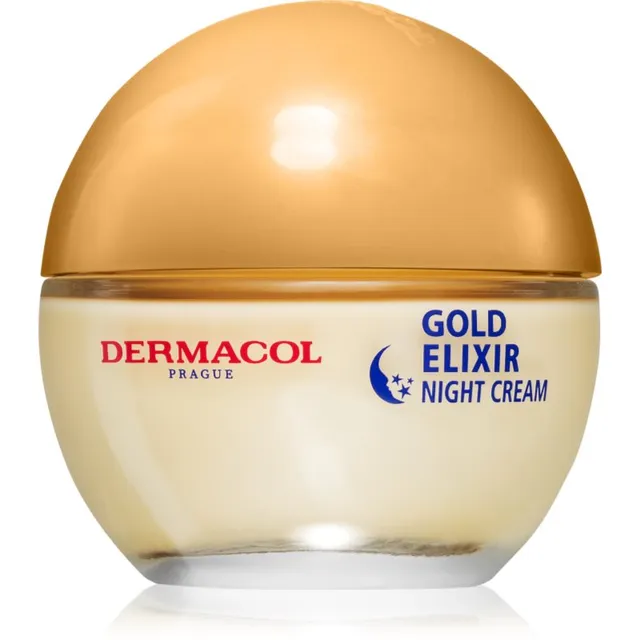 Dermacol Gold Elixir Noorendav öökreem kaaviariga 50 ml