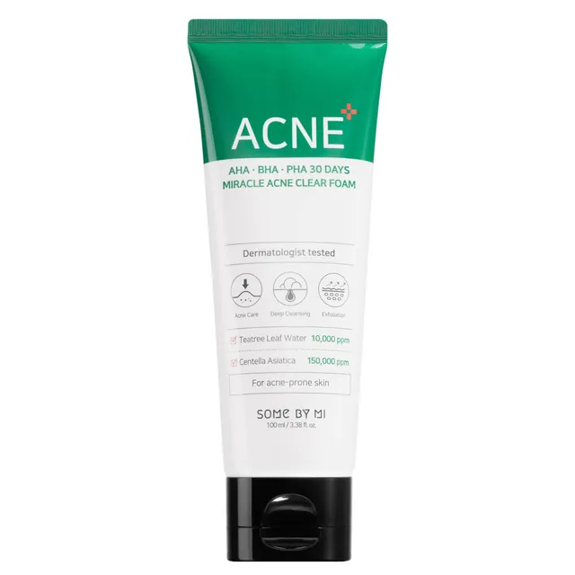 SOME BY MI AHA BHA PHA 30 Days Miracle Acne Clear Foam 100ml