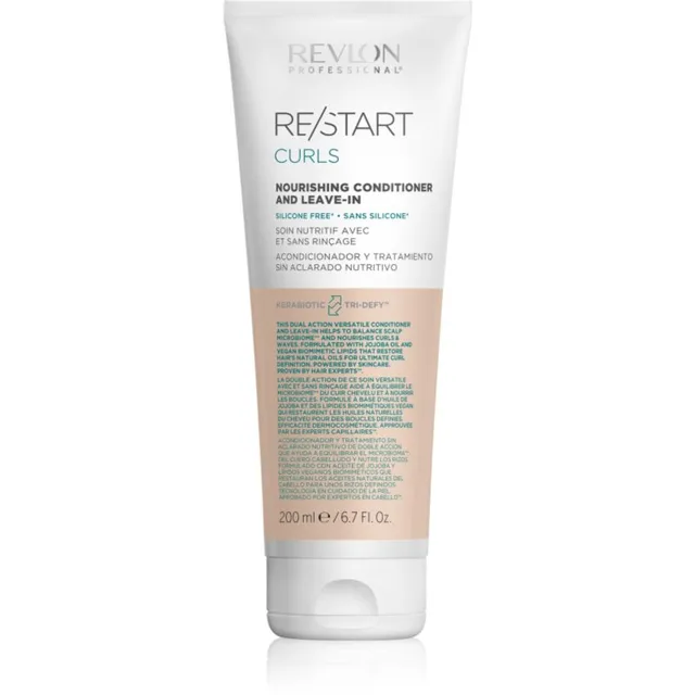 Revlon Professional Re/Start Curls Tekstureeriv palsam lainelistele ja lokkis juustele 200 ml