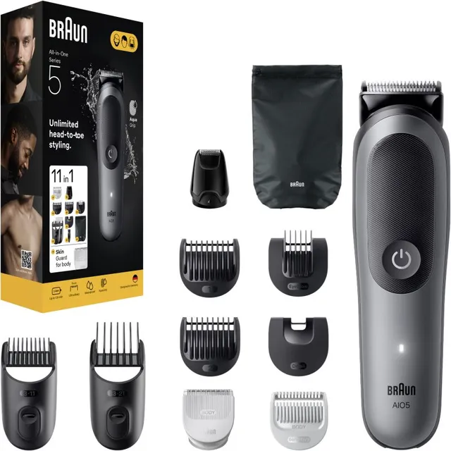Braun All-In-One Series 5 AIO5560 juukse- ja kehahoolduskomplekt 1 tk