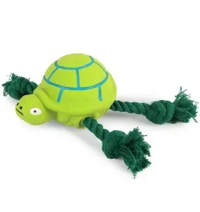 Mänguasi koerale, kilpkonn köitega Turtle Rope (AFP - ZooTex)