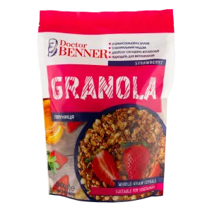 Dr.Benner röstitud müsli300g maasikatega