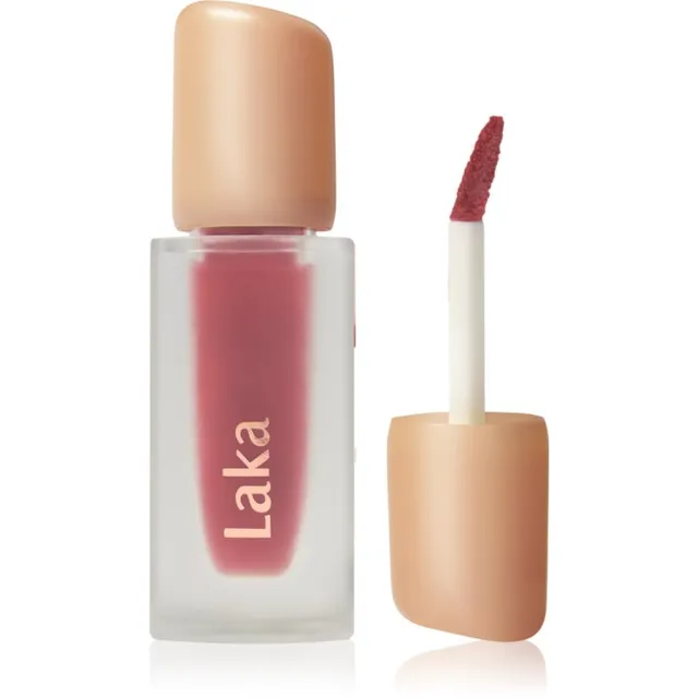 Laka Fruity Glam Tint Kauapüsiv huuleläige niisutava toimega varjund 122 Rosy Rose 4.5 g