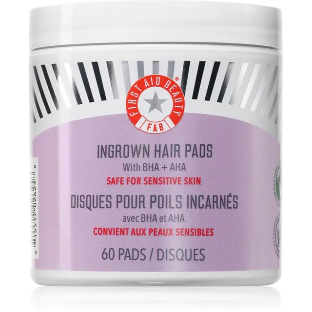 First Aid Beauty Ingrown Hair Pads Koorimispadjakesed sissekasvanud karvade vastu 60 tk