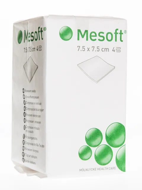 MESOFT TAMPOONID MITTESTER 7,5X7,5CM N100