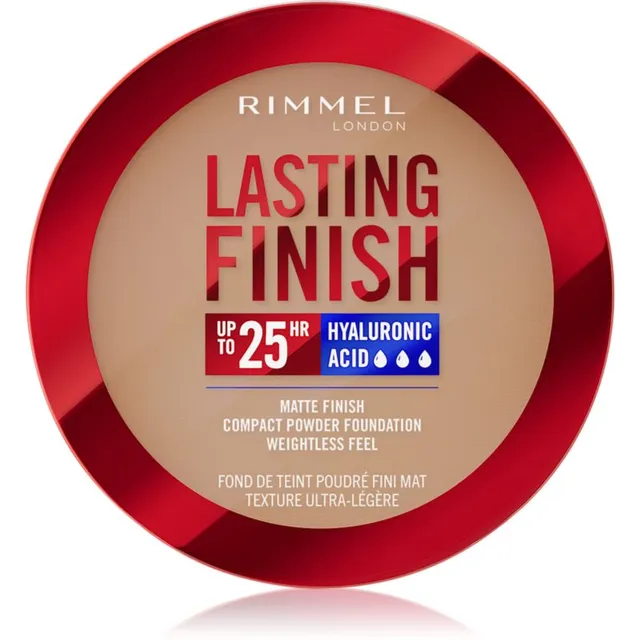Rimmel Lasting Finish 25H Kompaktpuuder SPF 20 varjund 010 Latte 7 g