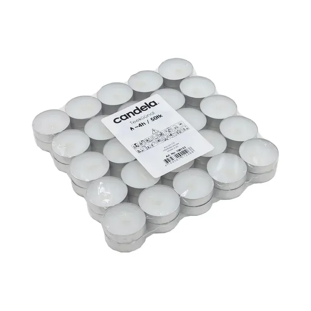Teeküünal 4h, CANDELA, 50 tk