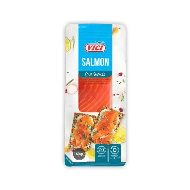 Külmsuitsu lõhefilee tükk, VICI, 160 g